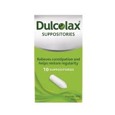 Dulcolax Laxative Suppositories