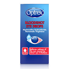 Optrex drops for bloodshot eyes