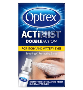 Optrex Actimist Double Action Itchy and watery Eyes